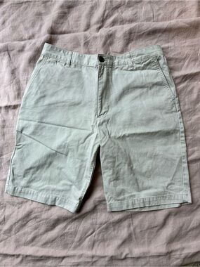 Men's Dockers Flat Front Khaki Shorts, 100% Cotton! Size 32!